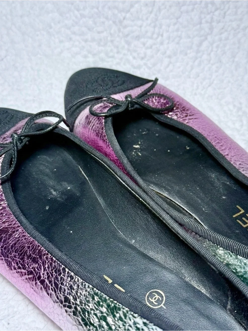CHANEL ballet flats